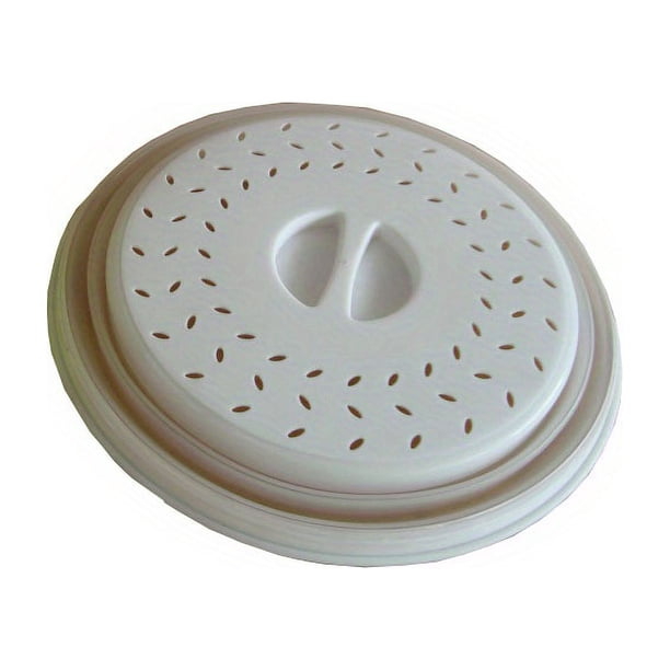 1 Pc Collapsible Microwave Splash Guard, Round Ventilated Collapsible Microwave Food Cover With Easy Grip Handle, Food Filter Dishwasher Safe, Meal Prep Gadgets, Kitchen Tools