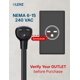 thumbnail image 2 of Adaptador LENZ NEMA 6-15 para Tesla 35 cm 240 V, 2 of 7
