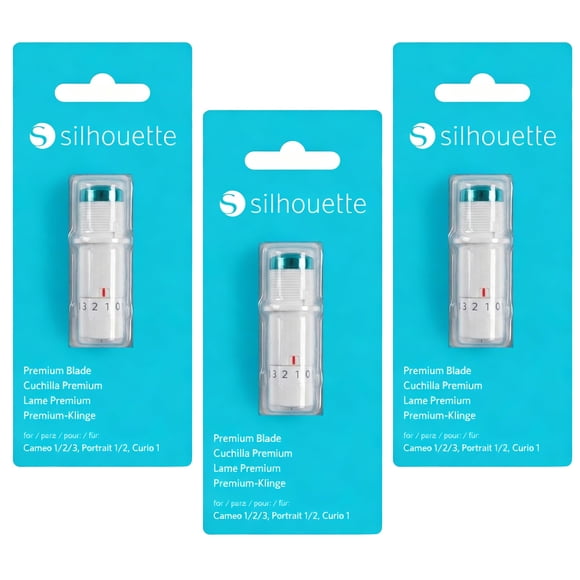 Blade Set Silhouette B01AO8PFCA 4336978949 3 Get Premium, paquete de 3
