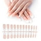 thumbnail image 1 of 24 uñas postizas estilo francés, largas, rosas y blancas, para mujeres y niñas., 1 of 6