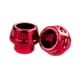 thumbnail image 5 of Deslizador de marco de horquilla delantera de motocicleta Universal, protección contra caídas, protección contra choques de rueda para motocicletas, r Rojo, 5 of 5
