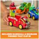 thumbnail image 5 of Vehículo de juguete Paw Patrol – Camión de Bomberos de Rescate Dino de Marshall, 5 of 9