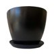 thumbnail image 2 of Set de 2 Maceteros y 2 Platos Biodegradables Actual Negro, 2 of 5