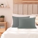 thumbnail image 1 of Juego de fundas de almohada con cremallera de microfibra suave PiccoCasa, juego de 2, gris no estándar, 1 of 7