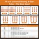thumbnail image 3 of Kit Extractor de Rodamientos Tolneek 55 en 1 de Alta Resistencia, 3 of 7