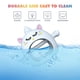 thumbnail image 3 of Teething Toys For Babies 0-6 Months, Unicorn Never Drop Silicone Teether For Babies 6-12 Months, Hand Pacifier For Breast Feeding Babies, Baby Chew Toys Freezer Safe For Newborn, Blue, 3 of 4