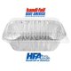 thumbnail image 3 of Molde para hornear Mini-Loaf de aluminio hecho a mano, 450 ml con tapa, 100 unidades, 3 of 9