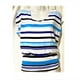 thumbnail image 2 of Polera Blanco celeste Y Azul Xxs Usado, 2 of 3