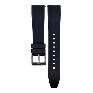 Correa Reloj Caucho R24 Zn9 Colores 20Mm 22Mm 24Mm 26Mm Negro 20