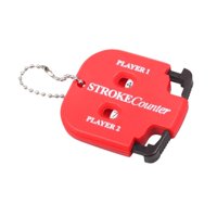 Ioensy - Contador De Golpes De Golf, Pequeño Indicador De Puntuación Para Juegos, Competiciones Y Deportes, Color Rojo