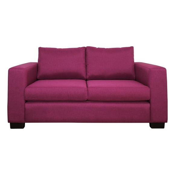 Sofá 2 Cuerpos Chelsea 166 cm Tela Violeta
