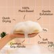 thumbnail image 5 of Esponja de lufa feffo pack de 2 - exfoliante corporal, 5 of 7