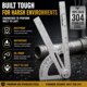 thumbnail image 4 of Calibrador de Tubos de Acero 30 cm Paquete de 5 – BRB Products – Fabricado en EE. UU, 4 of 9