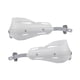 thumbnail image 3 of 2 Piezas De Protección Para Manillar De Aleación De Aluminio Para Scooter ATV Blanco, 3 of 5