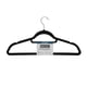 thumbnail image 1 of Colgadores de Ropa Terciopelo 3 unidades Color Negro BoxSweden, 1 of 3