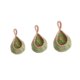 thumbnail image 4 of 3 Piezas De Cestas Colgantes Para Frutas, Cestas Colgantes Para Colgar En La Pared Para Verduras Y Frutas Para Jardín, Color Verde, 4 of 5