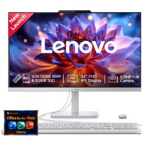 Ordenador De Sobremesa Lenovo 24 Fhd All-In-One (Aio) 16 Gb Ram 512 Gb Ssd