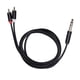 thumbnail image 1 of Audio Metal Jack Estéreo De 3,5 Mm A 2 RCA Cable De Teléfono 6,35 Mm A 2RCA Cable 1,5 M, 1 of 5