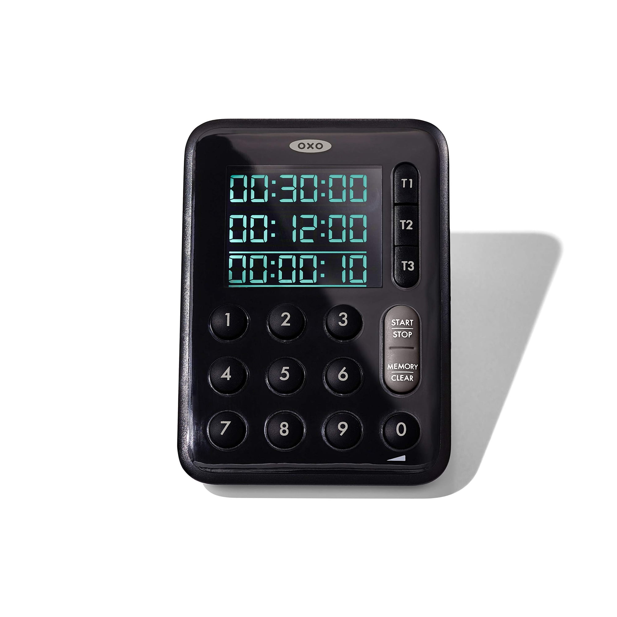 Temporizador De Cocina Digital Triple Oxo Good Grips Negro