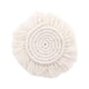 thumbnail image 3 of Manteles Individuales Tejidos Lavable Antideslizante Mesa De Comedor Resistente Al Calor Blanco Bohemio, 3 of 5