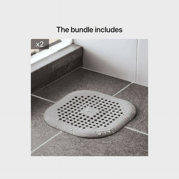 1pc Silicone Floor Drain, Shower Drain Hair Cather, Bathroom Drain Hair Anti-Clogging Filter, For Bathroom Kitchen Sink