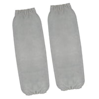 Magideal - Mangas De Protección Para Brazos, Mangas De Soldadura Suaves Y Agradables Para La Piel, 1 Par De Mangas De Jardinería, Longitud De 35Cm, Protección De Gris