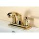 thumbnail image 2 of Grifo para lavabo Kingston Brass NuvoFusion de 4 pulgadas entre centros, 2 of 4