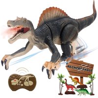 Dinosaurio De Juguete A Control Remoto Mamaboo Spray Raptor Para Niños