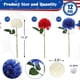 thumbnail image 2 of Flor Crisantemo Artificial Hananona 12 Rojo Blanco Azul, 2 of 3