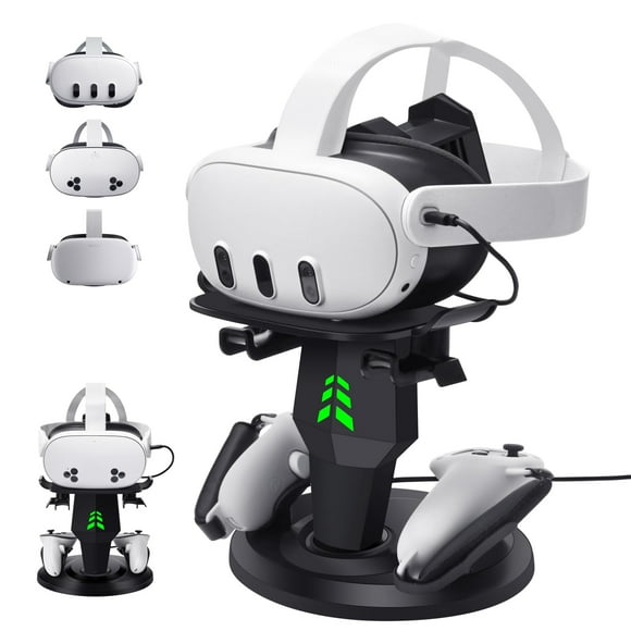 Base de Carga Alcopanda para Auriculares VR Meta Quest 3 Quest 3S Quest 2