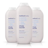 Body Wash Method Simply Nourish, 532 Ml (Paquete De 3)