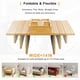 thumbnail image 4 of Bandeja de reposabrazos para sofá Bestjing Bamboo con portavasos antideslizante, 4 of 9