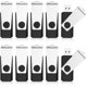 thumbnail image 1 of Unidad flash USB TOPESEL 1 GB 2.0 Stick, 20 unidades, color negro, 1 of 7