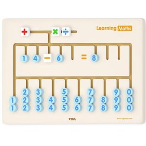 Viga - Juguete Tablero De Aprendizaje Conociendo Las Matemáticas
