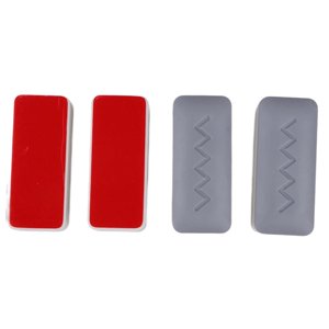 Bothyi - 4X Amortiguadores De Asiento De Inodoro, Junta De Tapa De Inodoro Amortiguadora Para El Estilo De Baño Del Hogar B