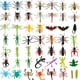 thumbnail image 3 of Juguetes Insectos Mini Laxdacee 100 Unidades Plastico Realista, 3 of 3