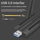 thumbnail image 3 of Adaptador Antena Wifi6 Ax1800mbps 2.4ghz 5ghz Usb3.0 Pc, 3 of 10