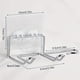 thumbnail image 1 of Organize Your Bathroom with Our Sturdy Wall-Mounted Hair Dryer Holder Rack - Efficient and Handy Bathroom Accessory for Hair Dryer and Straightener Storage, 1 of 5
