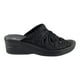 thumbnail image 1 of Sandalia Mujer Bzees Susie Negro negro 38.5, 1 of 4