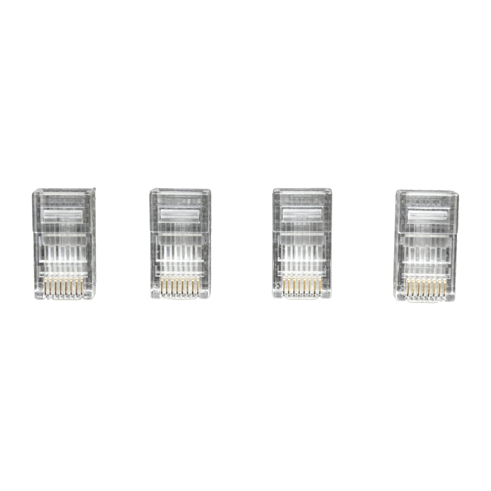 Pack De 4 Conectores Rj45 Macrotel – Cable Utp – Red – Lan