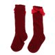 thumbnail image 5 of Baby Girls rodilla calcetines altos Bowknot Toddler Babies calcetines escuela 0-2T rojo, 5 of 5