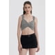 thumbnail image 1 of Polera Mujer Tejida Twist Negro / Blanco, 1 of 4