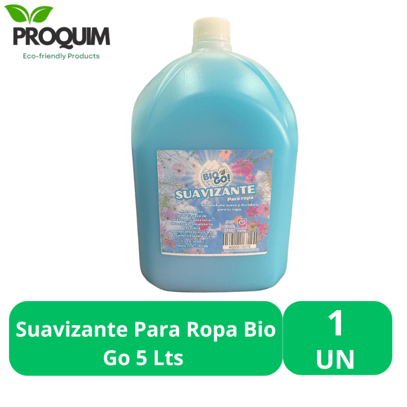 Suavizante Para Ropa Bio Go 5 Lts Unidad