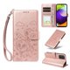 thumbnail image 1 of Funda Cartera para Samsung Galaxy A52/A52s Perro Cachorro Grabado con Tarjetas Soporte Correa Rosa, 1 of 6