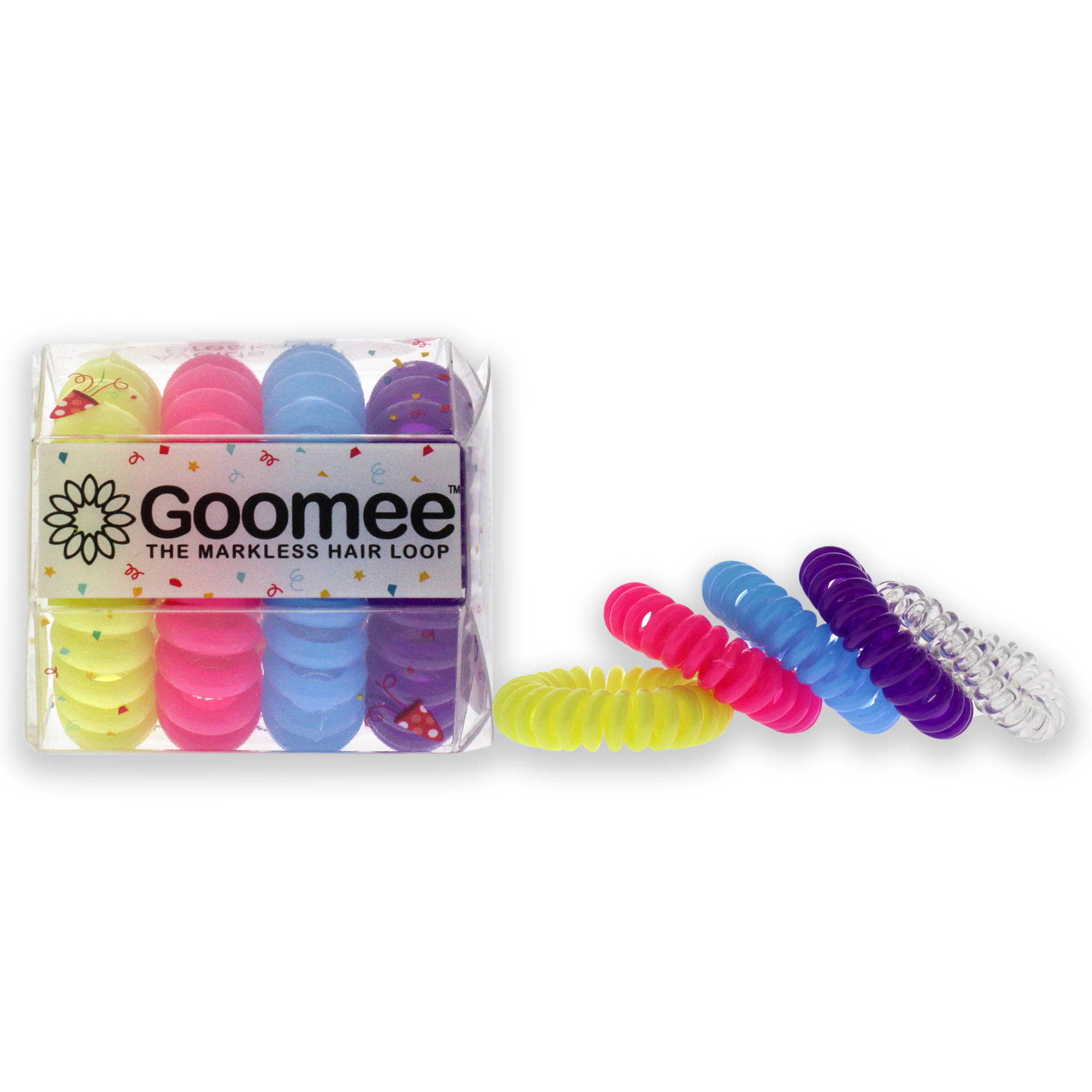Goomee - El Conjunto De Lazos Para El Cabello Sin Marcas - Rebelde De Para - Lazo Para El Cabello