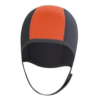 Ioensy - Gorro De Buceo De Neopreno De 3 Mm Protección Auditiva Para Rafting Bajo El Agua Unisex Naranja
