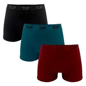 Top - Bóxer Medio Microfibra Sin Costuras Pack 3 C6