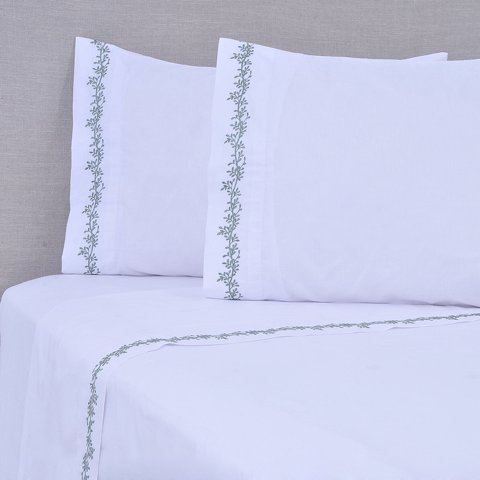 Mashini - Sabana Bord 180 Hilos Sking Ramas Verde