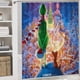 thumbnail image 5 of Juego de Cortina de Baño 4 Piezas El Grinch Desmarcar, 5 of 6