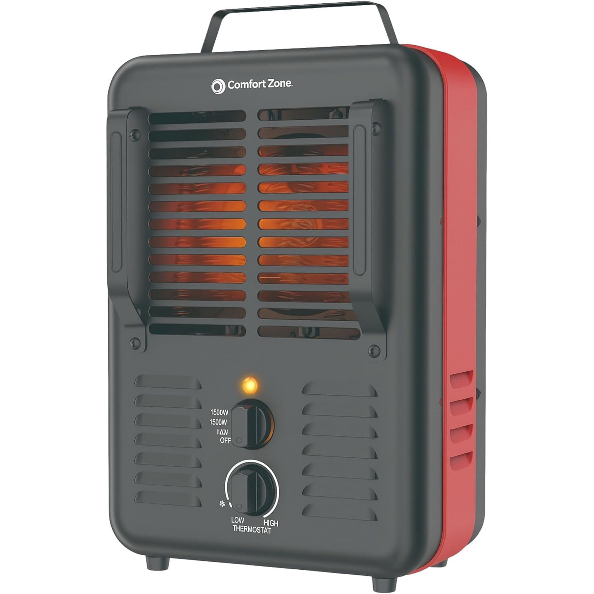 Calefactor Eléctrico Portátil De 1500 W Comfort Zone Para Taller